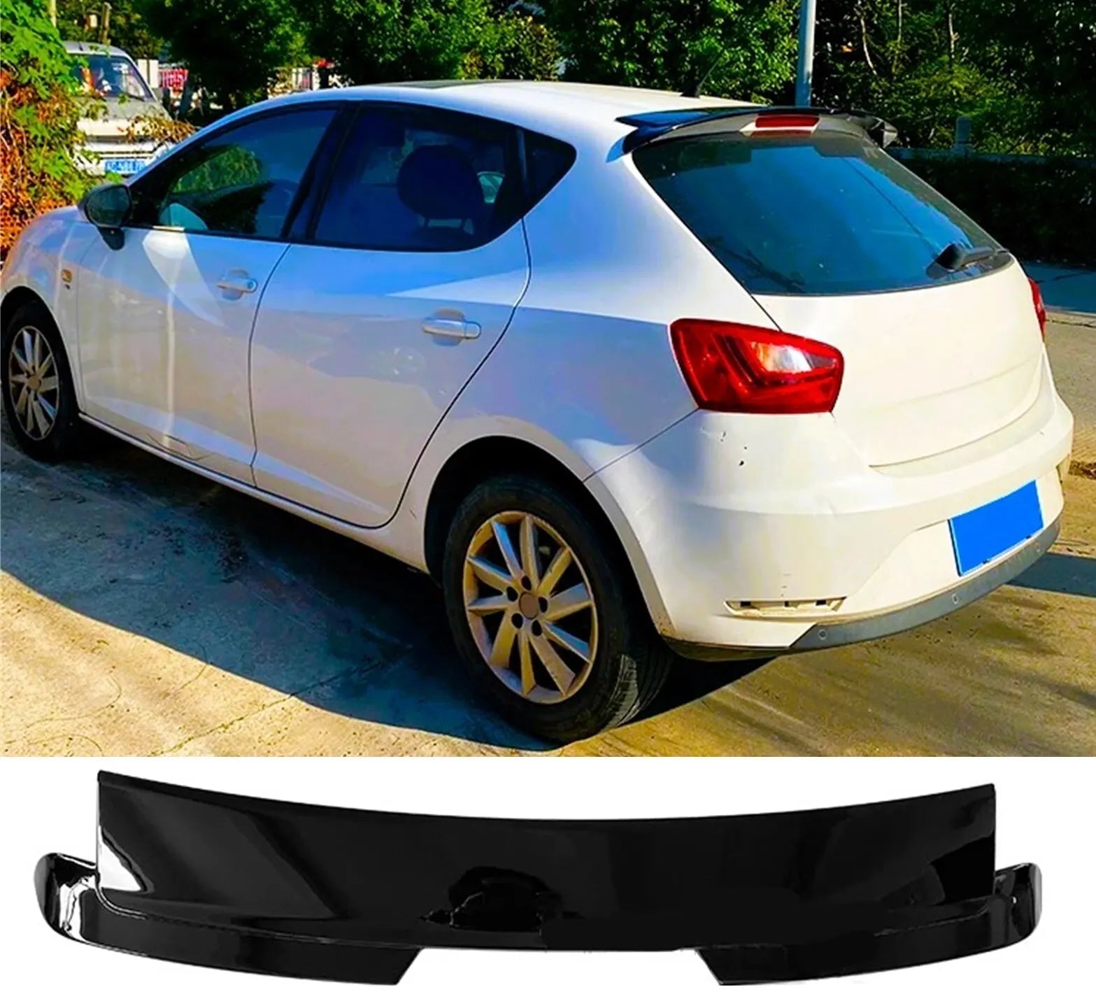 Spoiler ibiza black line