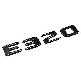 Emblème chromé E320 pour coffre arrière de voiture