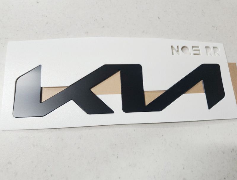 Emblème chromé kia pour coffre arrière de voiture