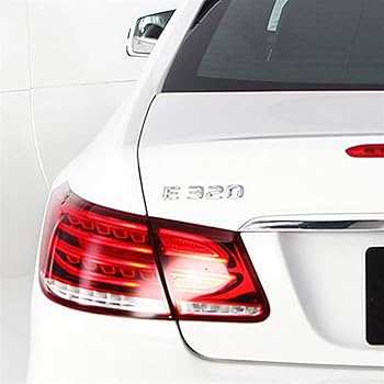 Emblème chromé E320 pour coffre arrière de voiture