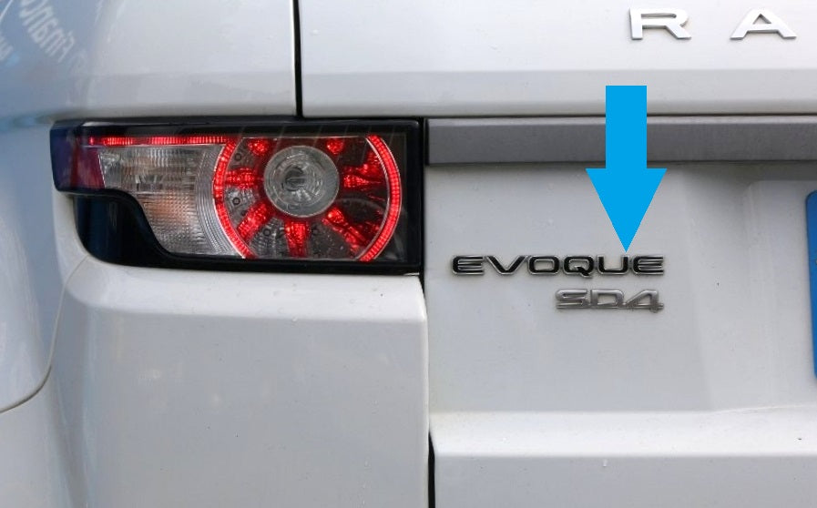 Emblème pour evoque coffre arrière de voiture