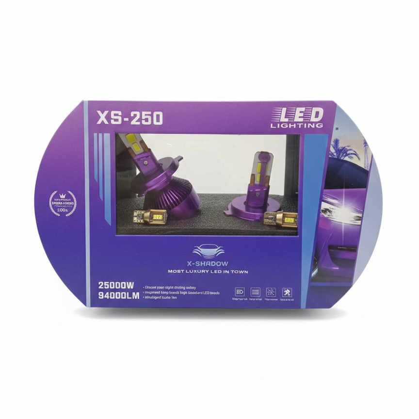 LED Headlight X-SHADOW H4