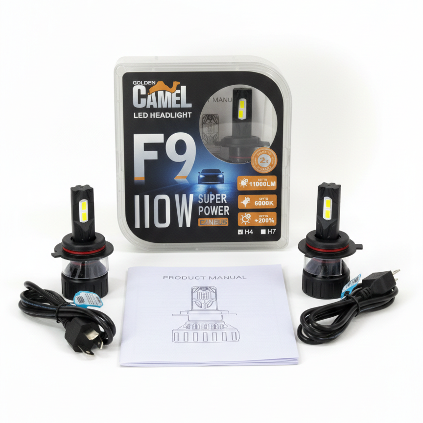 LED Headlight GOLDEN CAMEL H4