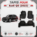 Tapis Voiture-7D -سهلة التنظيف-حماية كامل -مضادة للانزلاق