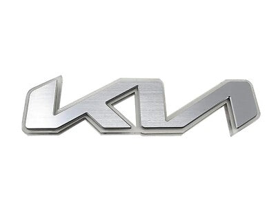 Emblème chromé kia pour coffre arrière de voiture