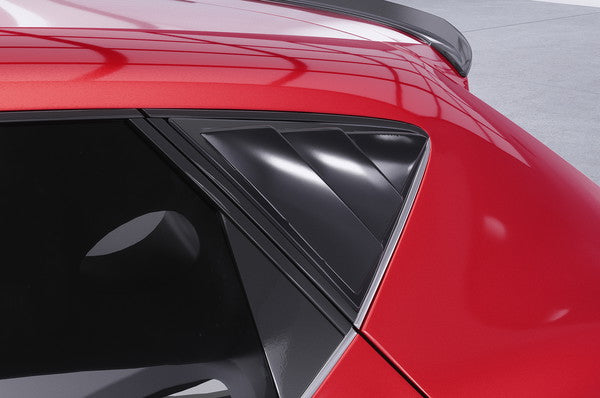 Couverture de Stores triangulaires for vitres arrière leon