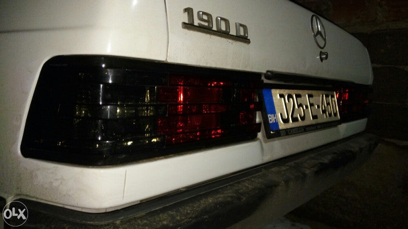 Emblème chromé 190D pour coffre arrière de voiture