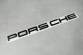 emblème pour porsche coffre arrière de voiture